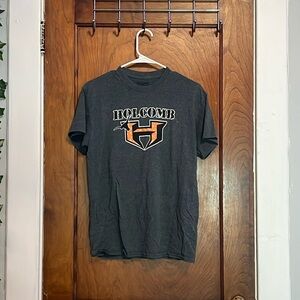 Dark gray holcomb tee shirt